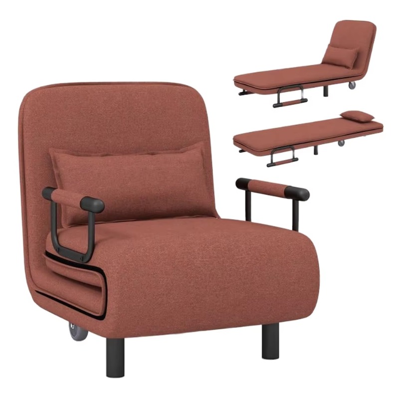 Office Furniture For Sale - ซื้อเก้าอี้พักผ่อนแบบพับได้ 2-in-1 ที่สะดวกสบาย ใช้เป็นโซฟาเบดเดี่ยวสำหรับสำนักงานหรือห้องนั่งเล่นในโรงแรม