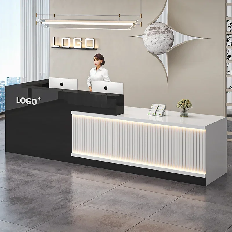 Office Furniture Bali - เคาน์เตอร์ต้อนรับ Pulpit Salon เคาน์เตอร์ต้อนรับความงาม เรียบหรู ดูดี