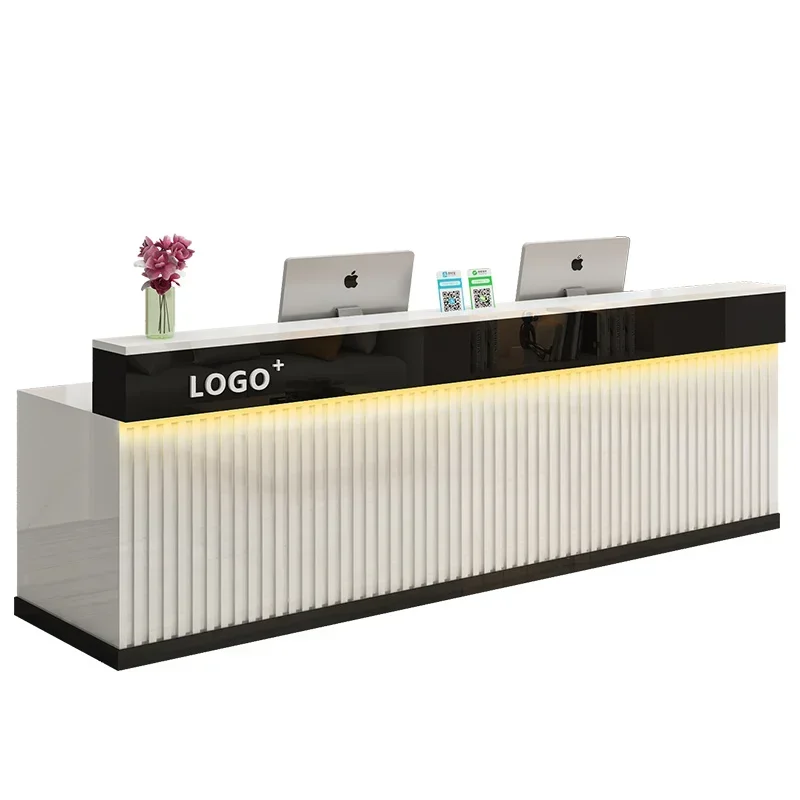 Office Furniture Bali - ออกแบบเคาน์เตอร์ต้อนรับที่สวยงาม เรียบง่าย ทันสมัย หรูหรา เคาน์เตอร์ต้อนรับสำหรับโชว์สินค้า เฟอร์นิเจอร์เชิงพาณิชย์