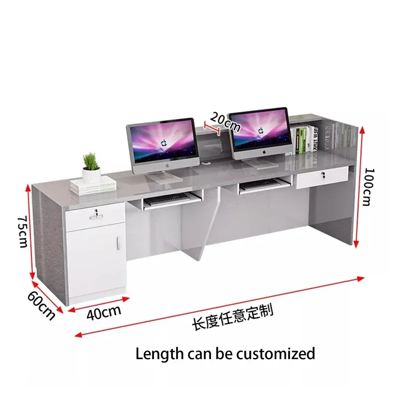 โต๊ะต้อนรับสำนักงานความงาม จอแ - Office Furniture Bali บทวิจารณ์และราคา