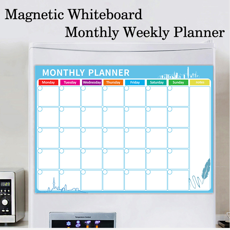 แม่เหล็กรายสัปดาห์รายเดือนปฏิท - Dry Erase Weekly บทวิจารณ์และราคา