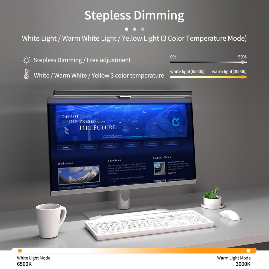 โคมไฟ LED สำหรับหน้าจอคอมพิวเต - Office Furniture Direct บทวิจารณ์และราคา