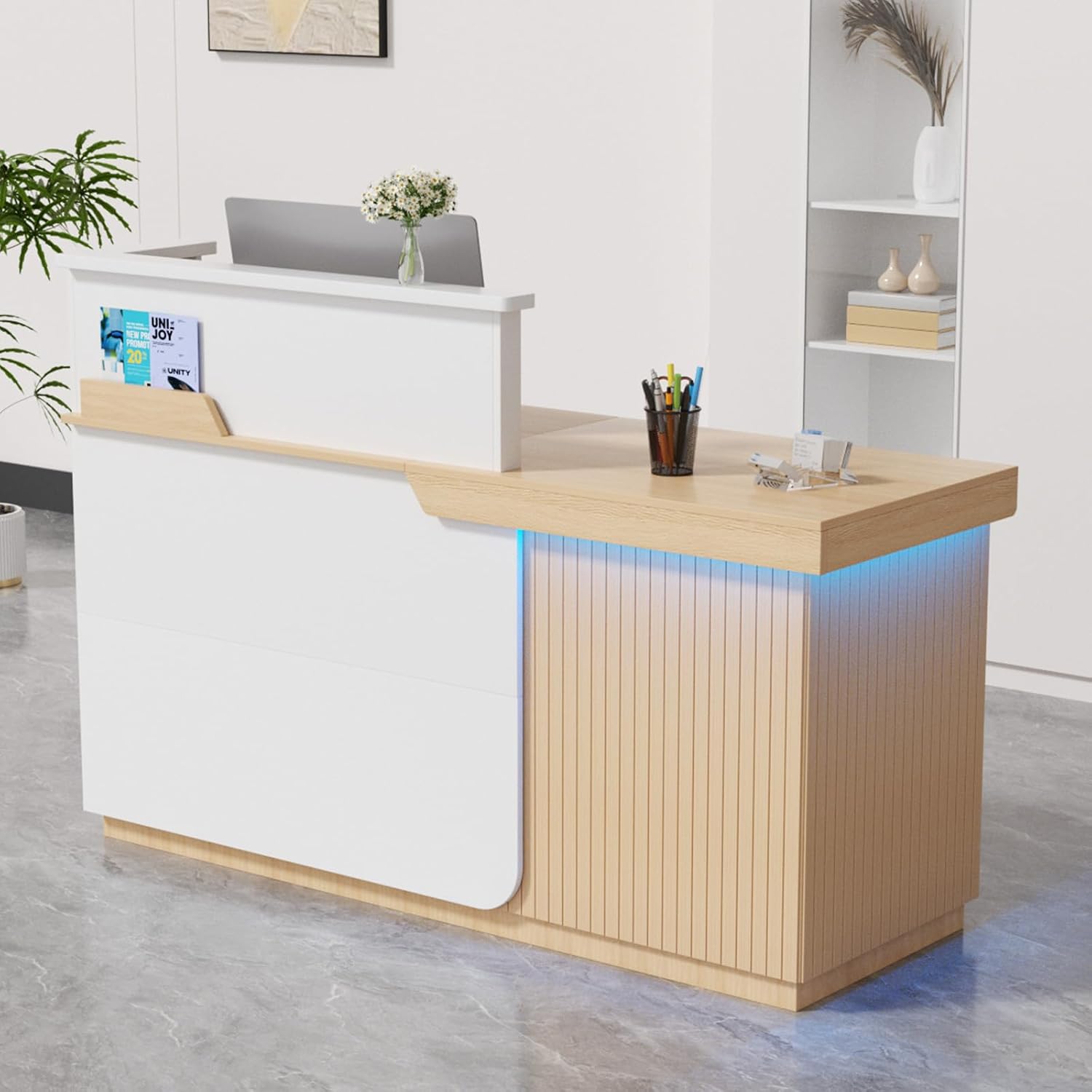 เคาน์เตอร์ต้อนรับสไตล์โมเดิร์น - Reception Desk Counter บทวิจารณ์และราคา