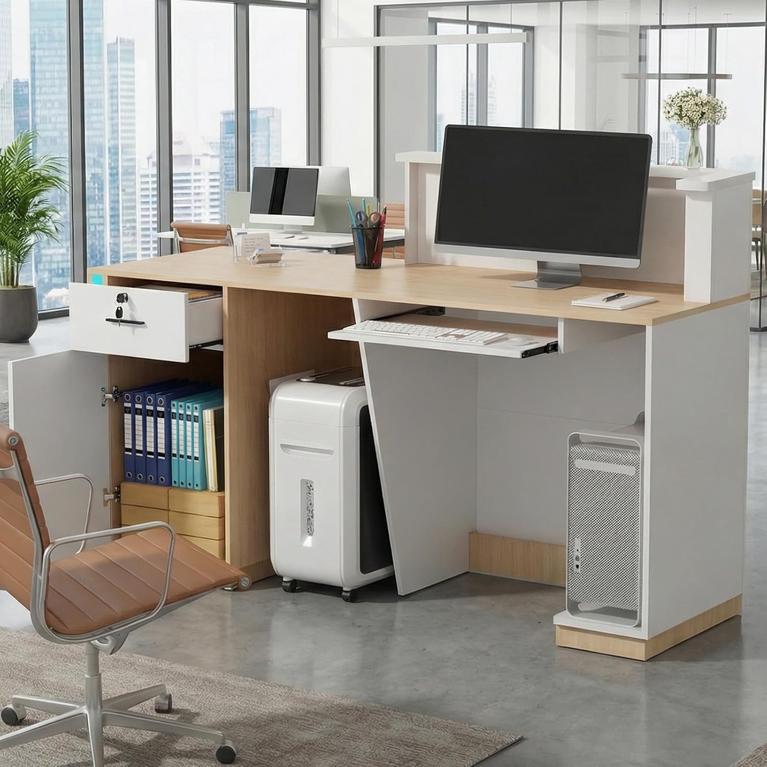 เคาน์เตอร์ต้อนรับสไตล์โมเดิร์น - Reception Desk Counter บทวิจารณ์และราคา