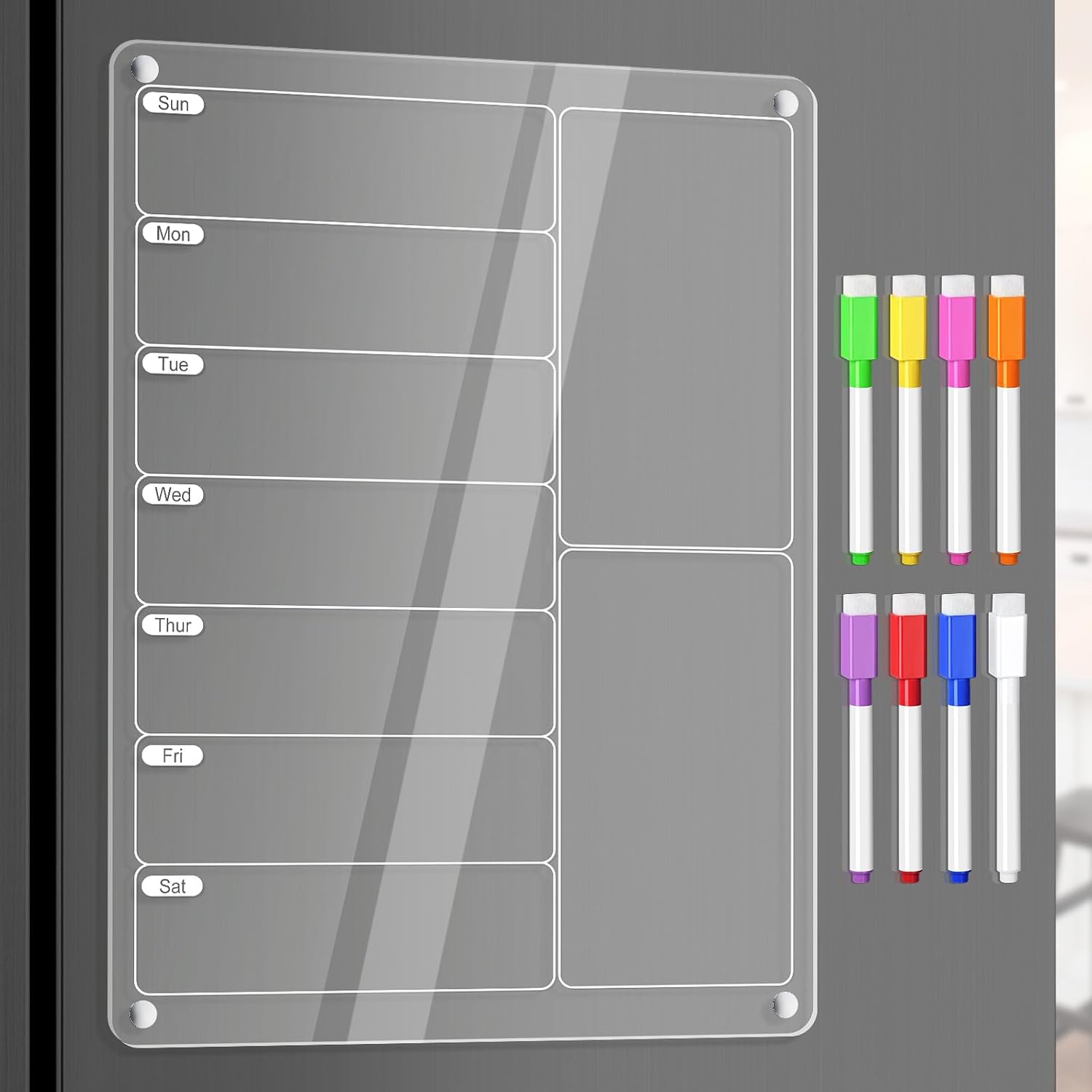 กระดานวางแผนเมนูอาหารรายสัปดาห - Dry Erase Weekly บทวิจารณ์และราคา