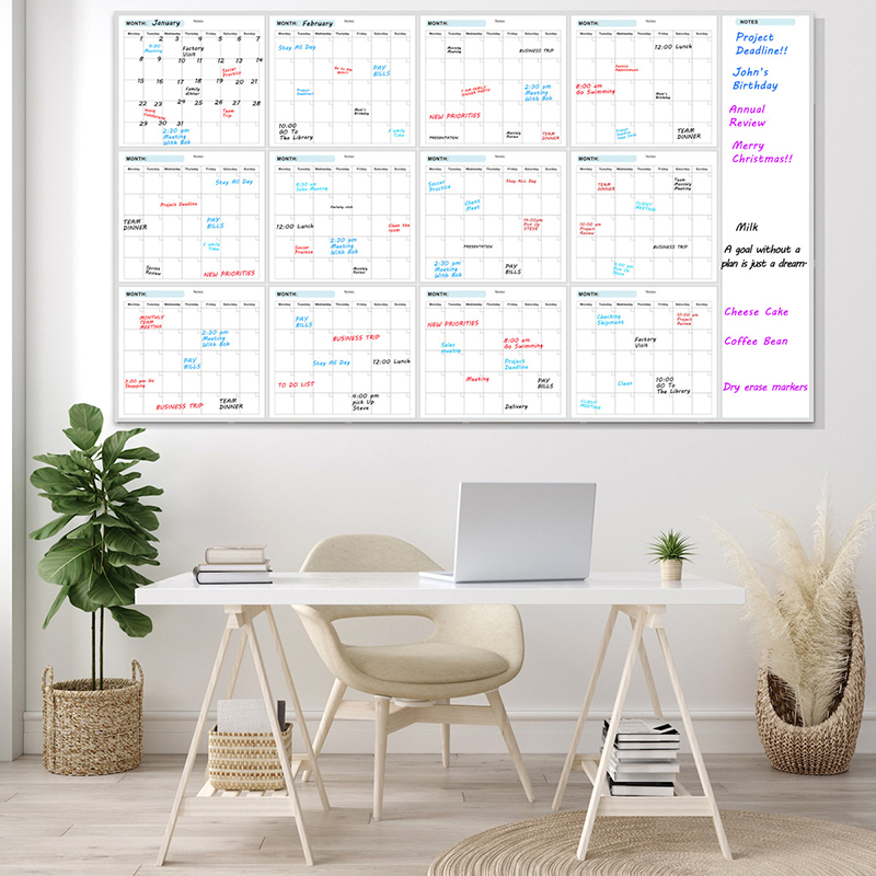 ปฏิทินวางแผนรายเดือน/รายสัปดาห - Dry Erase Weekly บทวิจารณ์และราคา