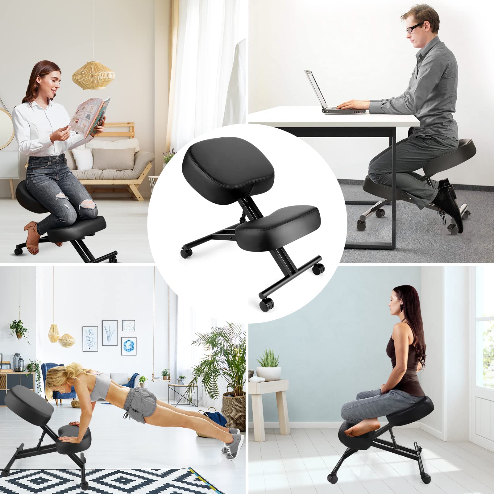 เก้าอี้นั่งคุกเข่าตามหลักสรีรศ - Office Furniture For Home บทวิจารณ์และราคา
