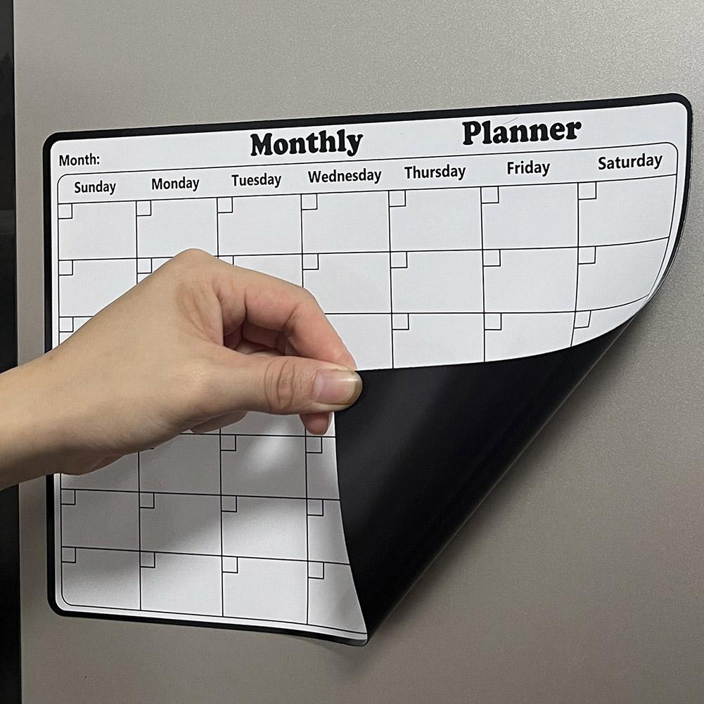ปฏิทินลบแห้งแบบแม่เหล็กที่มีสไ - Dry Erase Weekly บทวิจารณ์และราคา