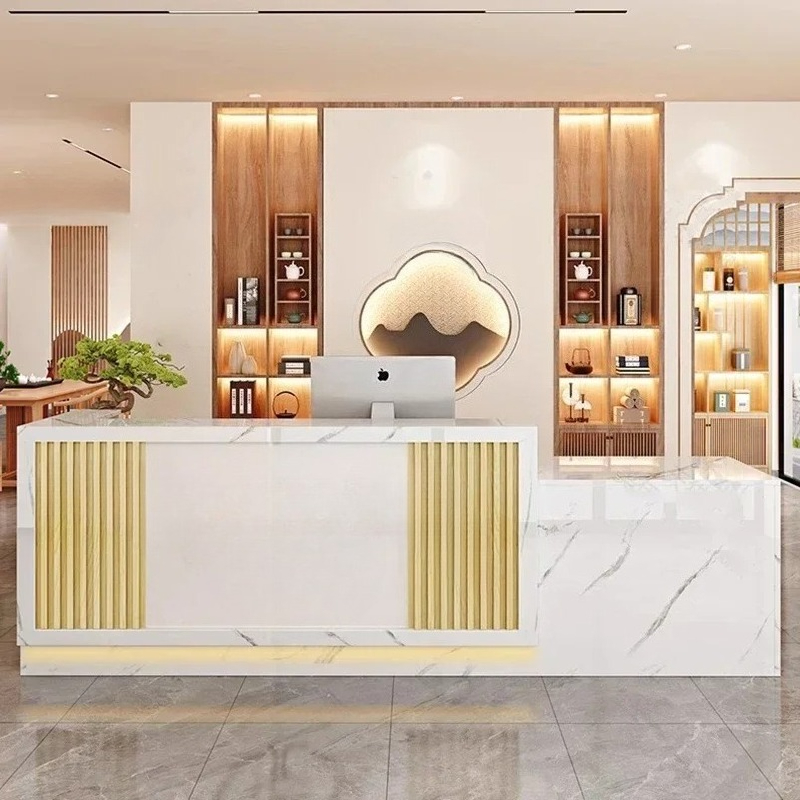 โต๊ะต้อนรับร้านเสริมสวย โต๊ะต้ - Office Furniture Bali บทวิจารณ์และราคา