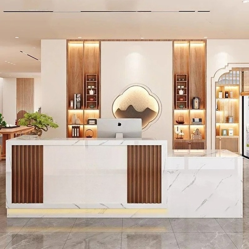 โต๊ะต้อนรับร้านเสริมสวย โต๊ะต้ - Office Furniture Bali บทวิจารณ์และราคา