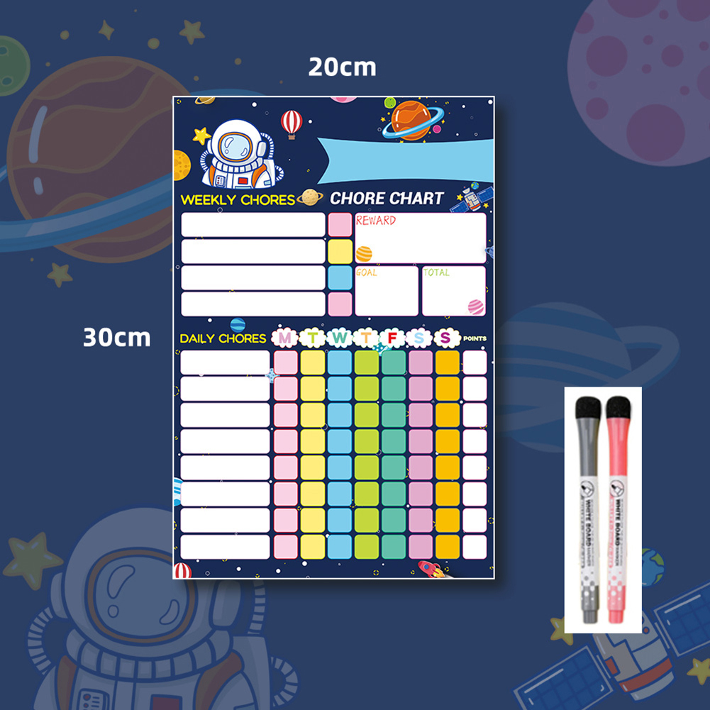 จัดระเบียบด้วยเครื่องวางแผนราย - Dry Erase Weekly บทวิจารณ์และราคา