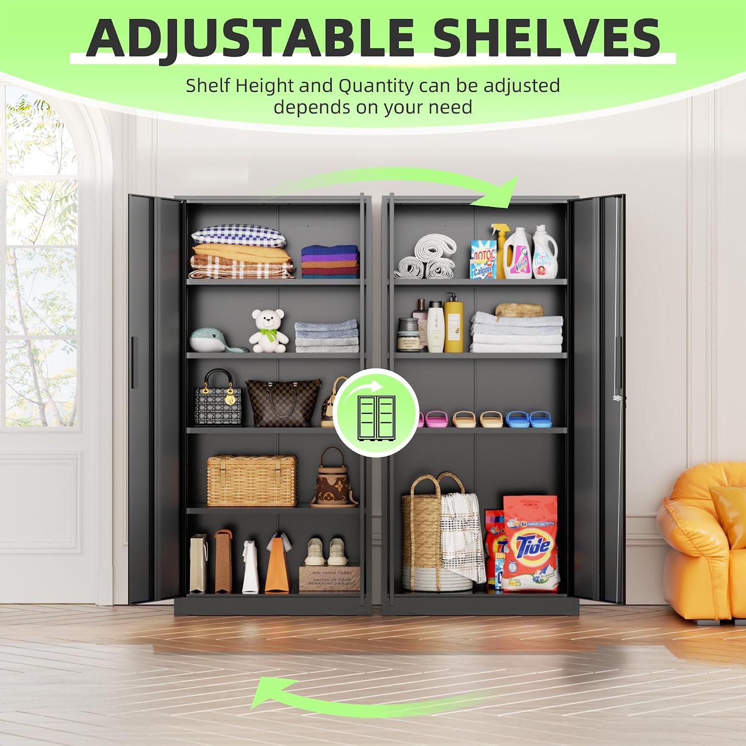 ตู้เก็บของโลหะสูง, ตู้เก็บของอ - Office Furniture For Home บทวิจารณ์และราคา