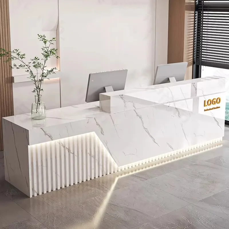 โต๊ะต้อนรับหรูหราทันสมัย ​​สำน - Office Furniture Bali บทวิจารณ์และราคา