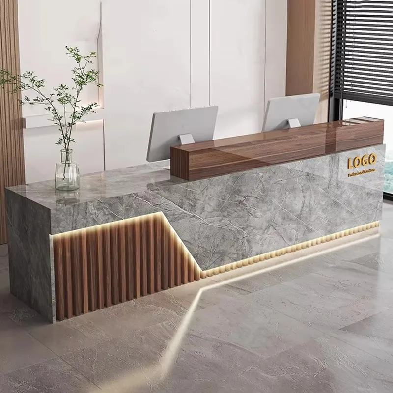 โต๊ะต้อนรับหรูหราทันสมัย ​​สำน - Office Furniture Bali บทวิจารณ์และราคา