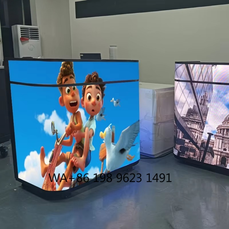 หน้าจอ LED วิดีโอไดนามิกแบบใหม - Reception Desk Counter บทวิจารณ์และราคา