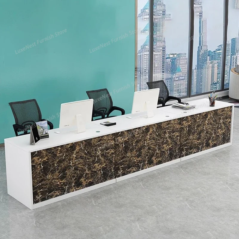 เคาน์เตอร์ต้อนรับสไตล์นอร์ดิก  - Office Furniture Bali บทวิจารณ์และราคา