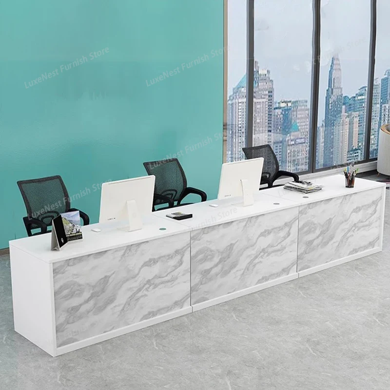 เคาน์เตอร์ต้อนรับสไตล์นอร์ดิก  - Office Furniture Bali บทวิจารณ์และราคา