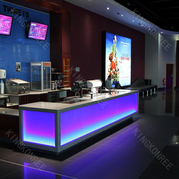 เคาน์เตอร์บาร์ LED โปร่งแสงสำห - Reception Desk Counter บทวิจารณ์และราคา