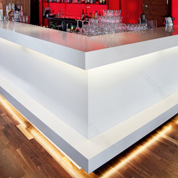 เคาน์เตอร์บาร์ LED โปร่งแสงสำห - Reception Desk Counter บทวิจารณ์และราคา