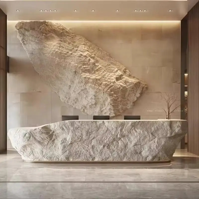 เคาน์เตอร์สำนักงานแบบกำหนดเอง  - Reception Desk Counter บทวิจารณ์และราคา