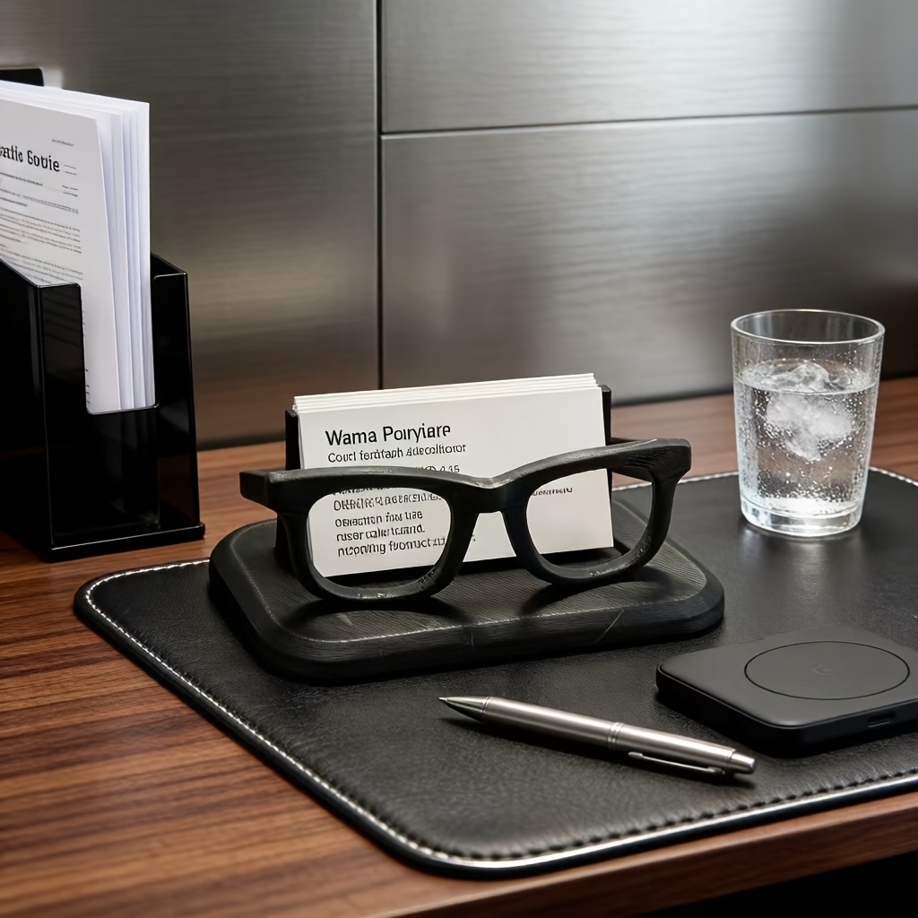 ที่ใส่บัตรธุรกิจรูปทรงแว่นตา ท - Office Furniture Names บทวิจารณ์และราคา