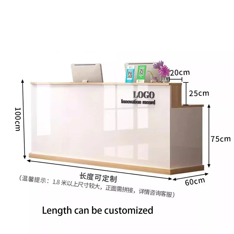 โต๊ะต้อนรับแบบกำหนดเอง โต๊ะประ - Office Furniture Bali บทวิจารณ์และราคา
