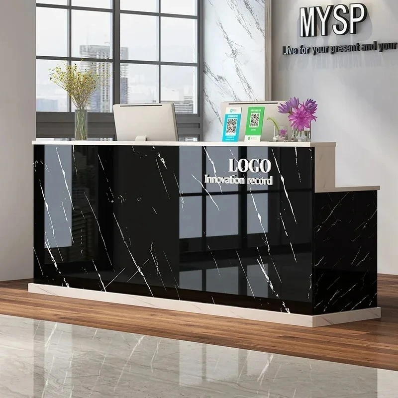 โต๊ะต้อนรับแบบกำหนดเอง โต๊ะประ - Office Furniture Bali บทวิจารณ์และราคา