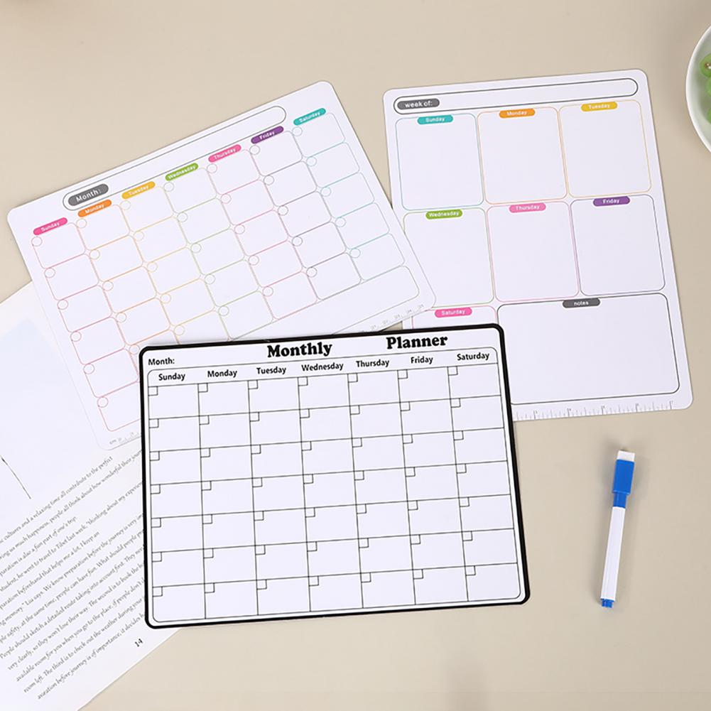 กระดานไวท์บอร์ดแม่เหล็กสำหรับต - Dry Erase Weekly บทวิจารณ์และราคา