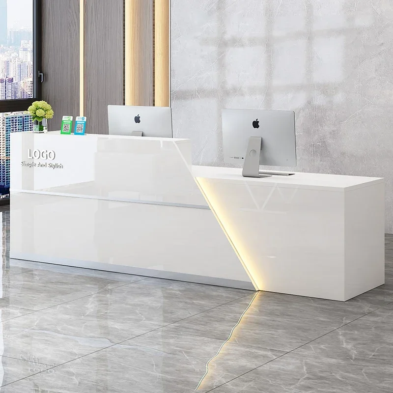 โต๊ะต้อนรับสำนักงานทันสมัย ​​ร - Office Furniture Bali บทวิจารณ์และราคา