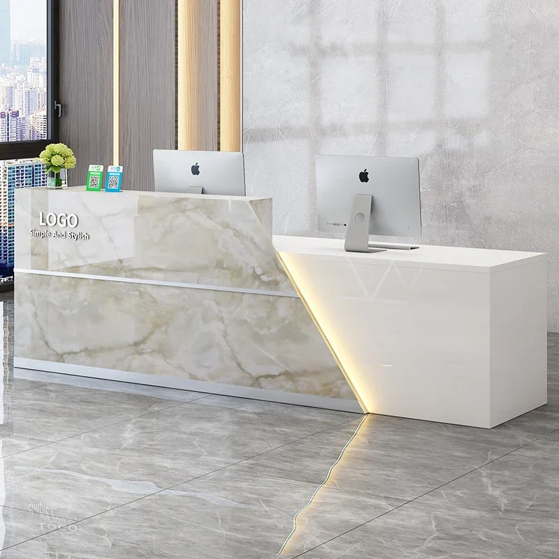 โต๊ะต้อนรับสำนักงานทันสมัย ​​ร - Office Furniture Bali บทวิจารณ์และราคา