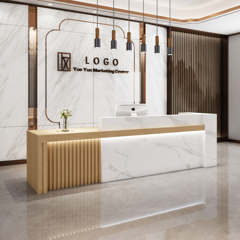 เคาน์เตอร์แคชเชียร์บริษัท เคาน - Reception Desk Counter บทวิจารณ์และราคา