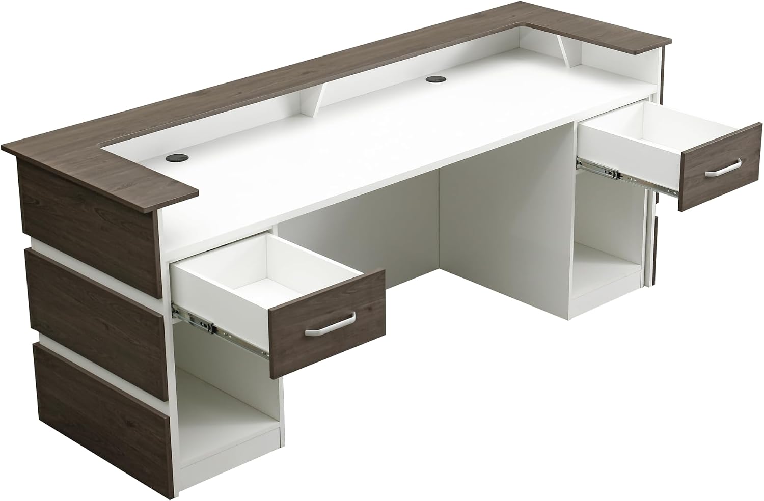 โต๊ะรับรองแขกสำนักงานไม้ Mares - Reception Desk Counter บทวิจารณ์และราคา
