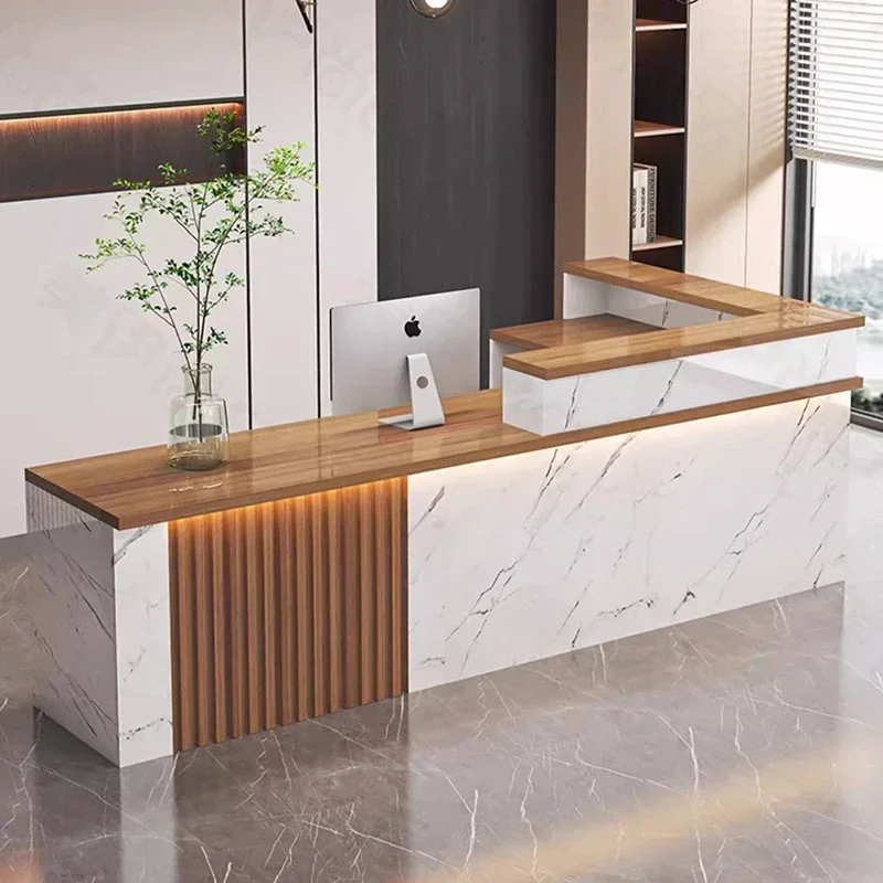 เคาน์เตอร์ต้อนรับสไตล์อิตาลี ก - Office Furniture Bali บทวิจารณ์และราคา
