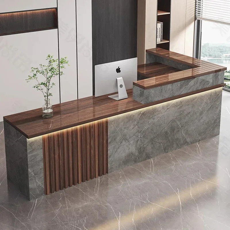 เคาน์เตอร์ต้อนรับสไตล์อิตาลี ก - Office Furniture Bali บทวิจารณ์และราคา